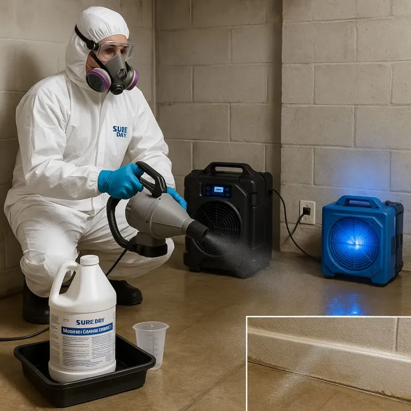 Sanitization and Odor Removal process in Capitanejo, PR